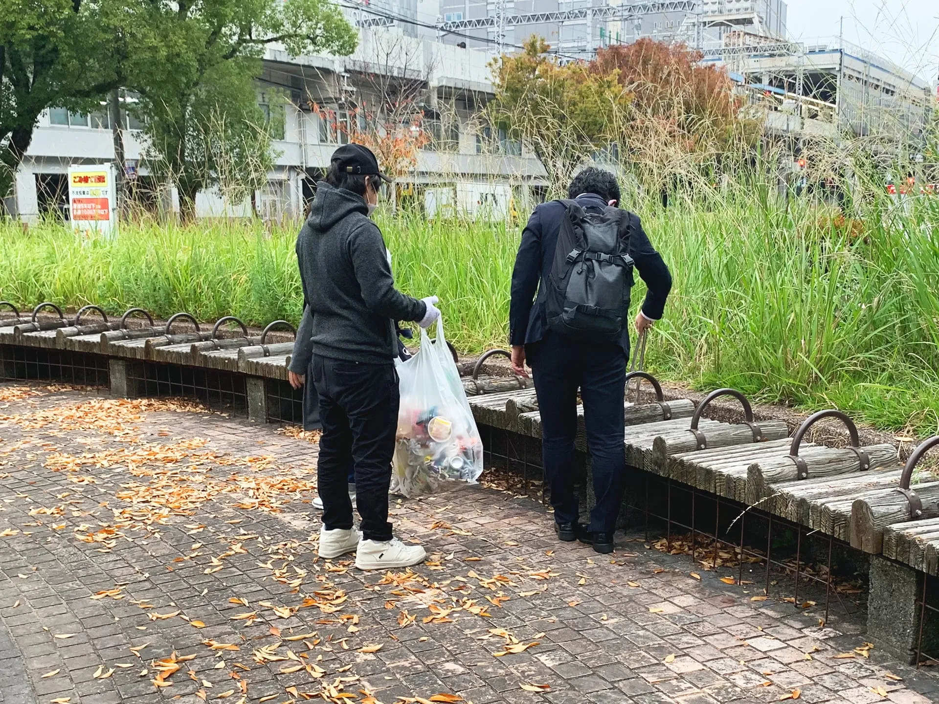 ゴミ拾いボランティア