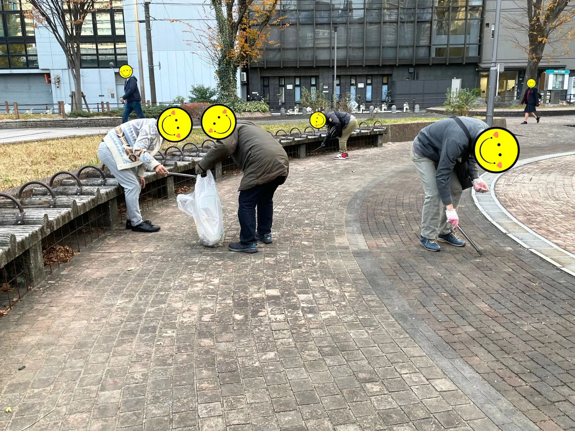 ゴミ拾いボランティア