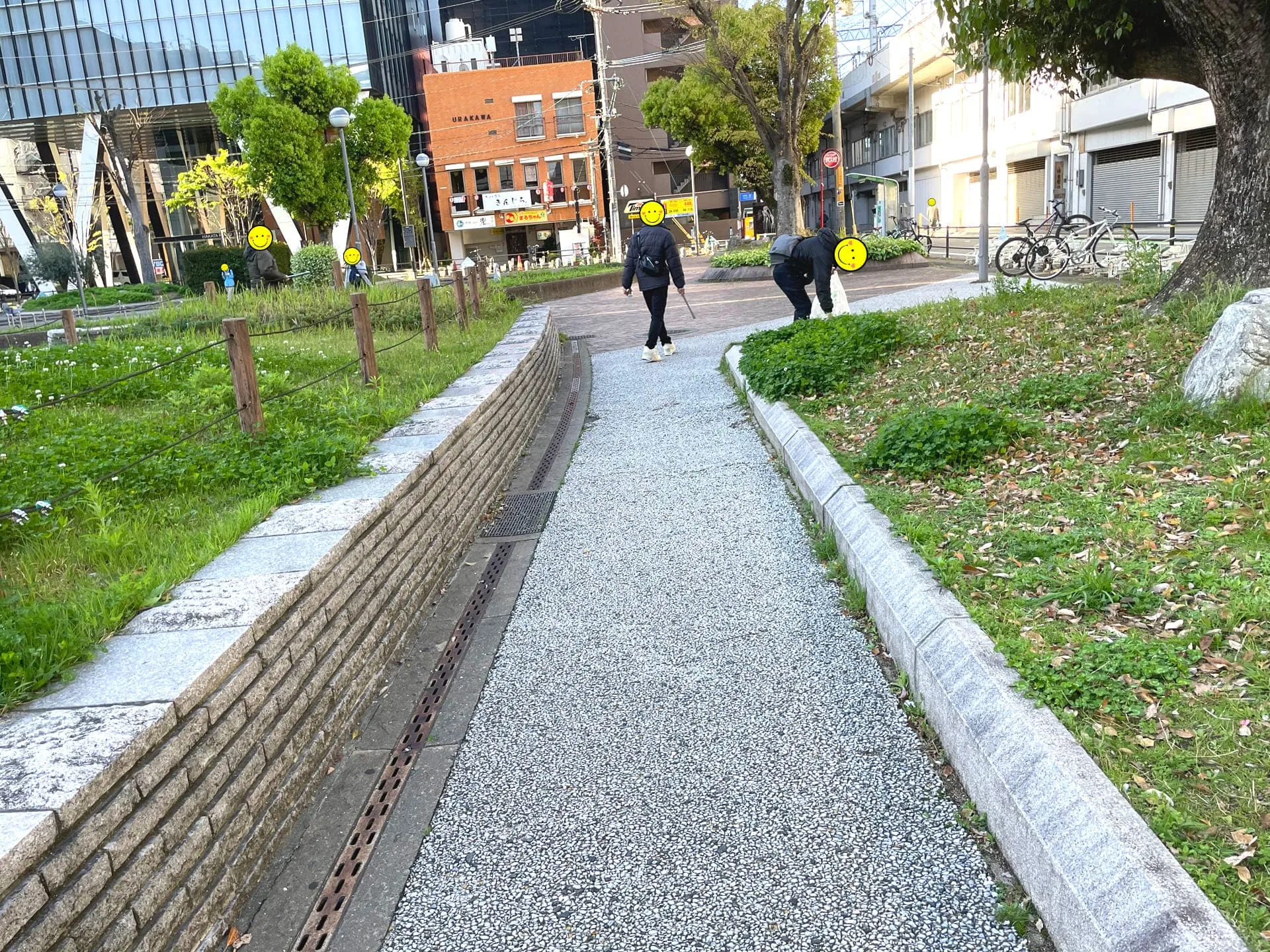 ゴミ拾いボランティア