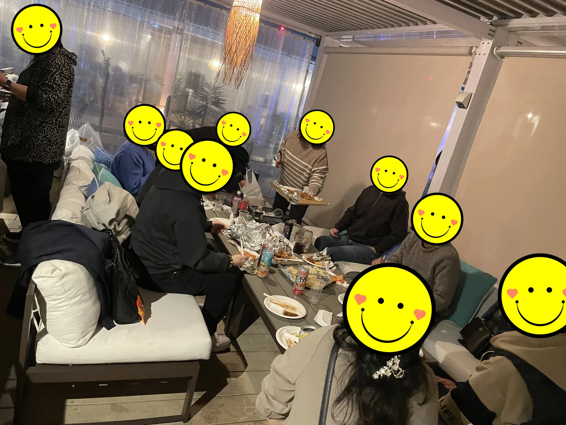 春の夜のＢＢＱ交流会