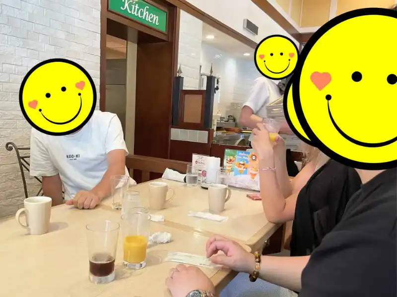 カフェ会の様子①