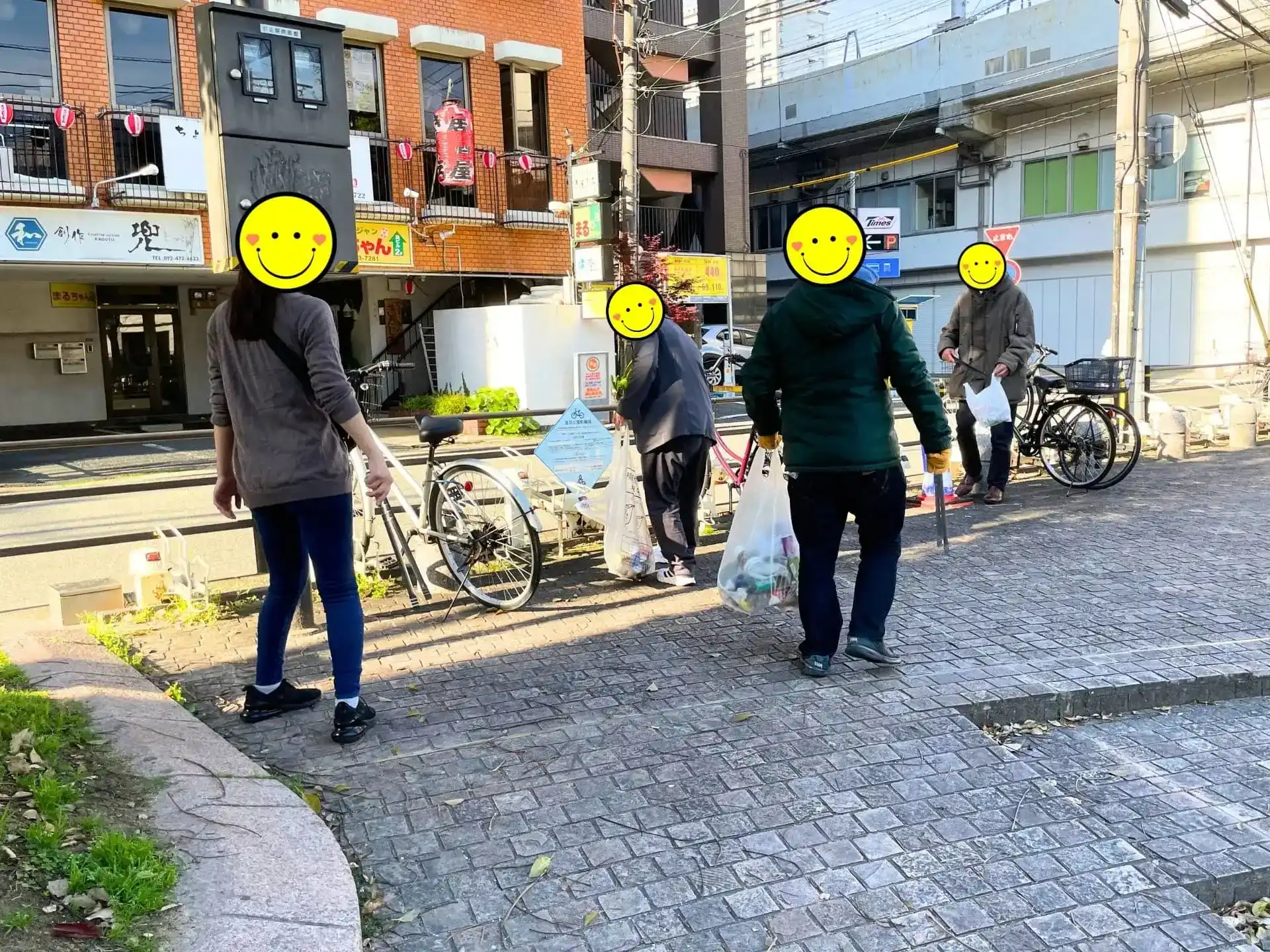 ゴミ拾いボランティア